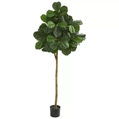 nearly natural 6-ft. Full Foliage Fiddle Leaf Fig Artificial Tree