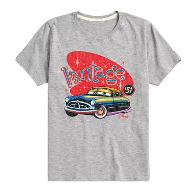 Disney / Pixar’s Cars Boys 8-20 Vintage Doc Hudson Graphic Tee