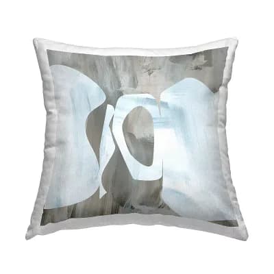 Stupell Home Decor Layered Abstract Modern Shapes Throw Pillow