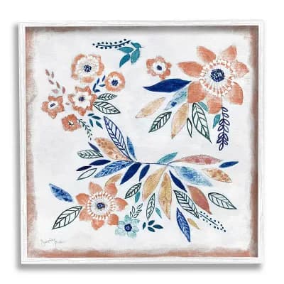 Stupell Home Decor Floral Blossom Framed Wall Art