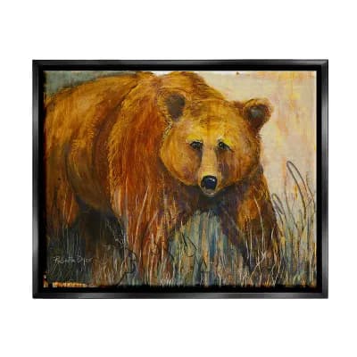 Stupell Home Decor Bear Wildlife Framed Wall Art
