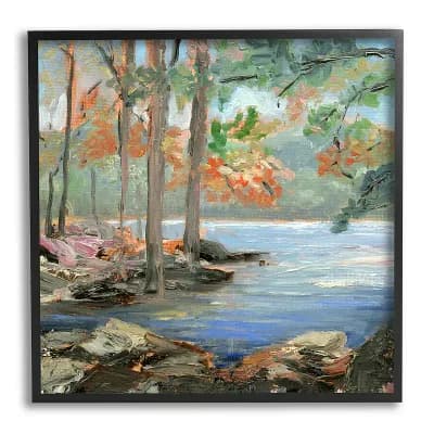 Stupell Home Decor Woodland Creek Framed Wall Art