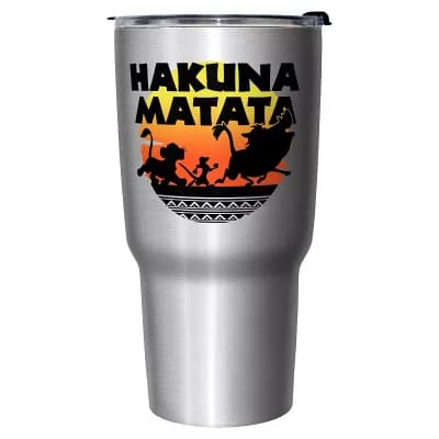 Disney's The Lion King Hakuna Matata Sunset Walk 27-oz. Stainless Steel Travel Mug