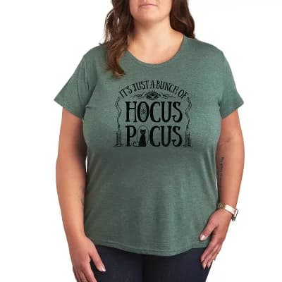 Disney's Hocus Pocus Bunch Of Hocus Pocus Plus Size Graphic Tee