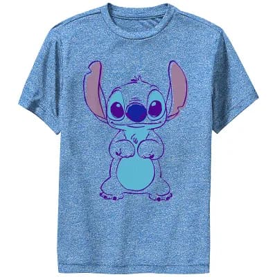 Disney's Lilo & Stitch Boys 6-20 Cute Stand Stitch Performance Tee