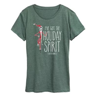 Disney's Nightmare Before Christmas Women's In My Bones Graphic Tee