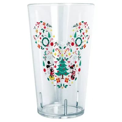 Disney's Mickey Mouse And Minnie Christmas Icons 24-oz. Tritan Tumbler