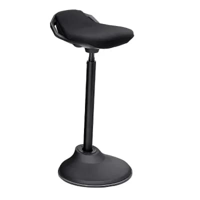 Adjustable Standing Desk Chair, Swivel Ergonomic Standing Stool, Sitting Balance Chair Office