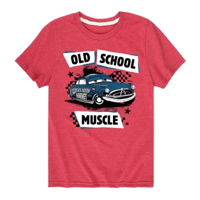Disney / Pixar's Cars Boys 8-20 Old School Muscle Graphic Tee