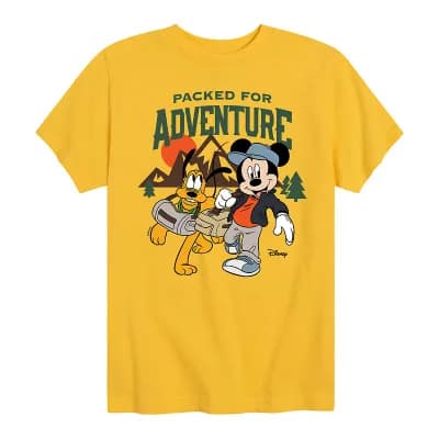 Disney's Mickey Mouse & Friends Boys 8-20 Packed For Adventure Graphic Tee