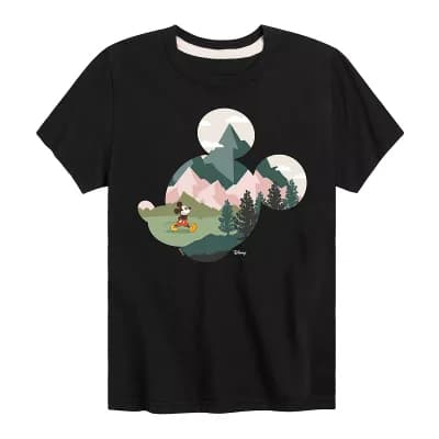 Disney's Mickey Mouse Boys 8-20 Nature Graphic Tee