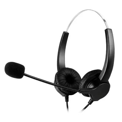 Binaural Telephone Headset