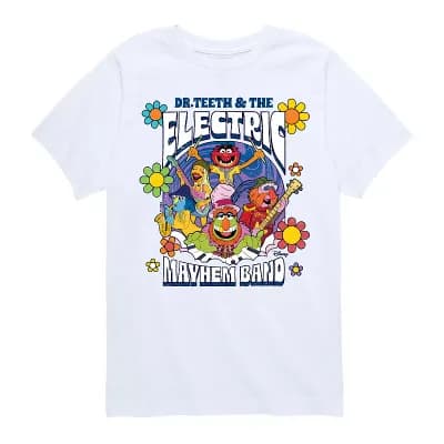 Disney's The Muppets Boys 8-20 Dr. Teeth Electric Mayhem Graphic Tee
