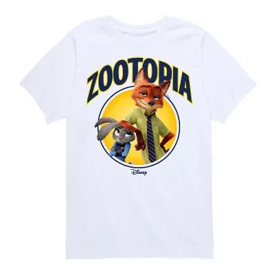 Disney's Zootopia Boys 8-20 Judy & Nick Graphic Tee