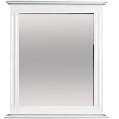 Wall Mounted Bathroom Mirror with Shelf, Rectangular Wall Mirror for Toiletries