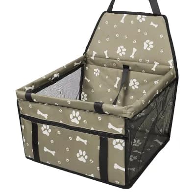 Oxford Dog Front Seat Cover Gray Pet Car Seat Cover Protector For Car Auto