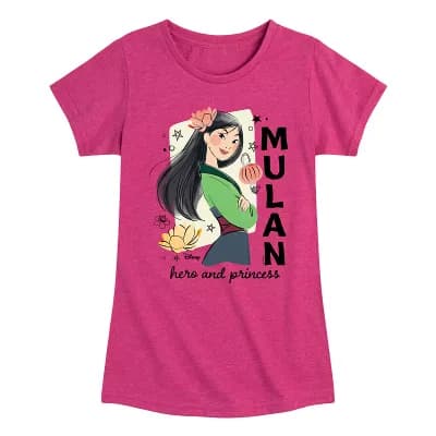Disney Princess Mulan Girls 7-16 Hero Princess Graphic Tee