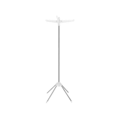 Quadruped Laundry Air-drying Rack, Space-saving And Foldable with 3 Arms