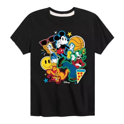 Disney's Mickey Mouse & Friends Boys 8-20 Collage Graphic Tee