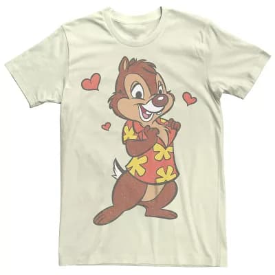 Disney's Chip & Dale In Love Dale Men's Graphic Tee