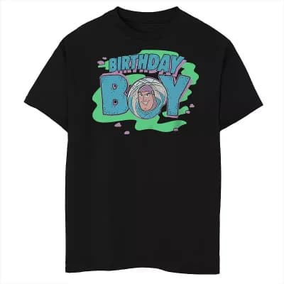 Disney / Pixar's Toy Story Buzz Lightyear Birthday Boy Boys Husky Graphic Tee