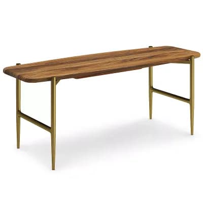 Simpli Home Wagner Mixed Media Bench