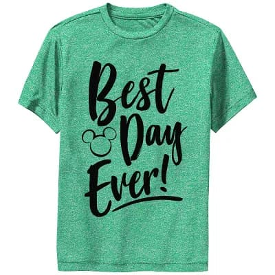 Disney's Mickey Mouse Best Day Ever Performance Boys 6-20 Graphic Tee