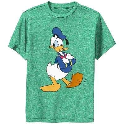 Disney's Donald Duck Angry Tapping Foot Performance Boys 6-20 Graphic Tee