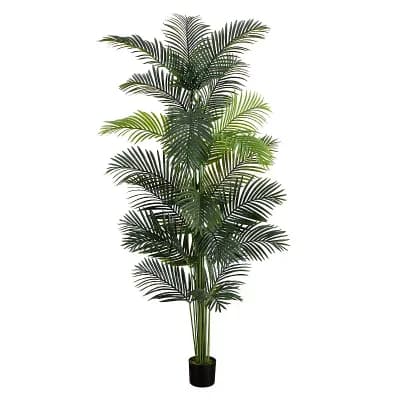 nearly natural 8-ft. Artificial Paradise Palm Tree Floor Decor