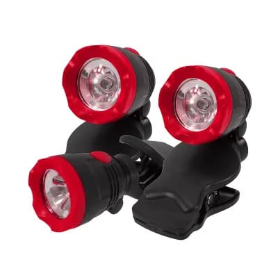 DIRTY DOG 3-Pack Adjustable Clip Light