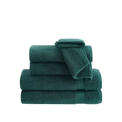 Truly Soft Cloud Solid White 6 pc Towel Set