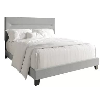 Simple Upholstered Bed