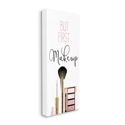 Stupell Home Decor Makeup Fashion Designer Modern Canvas Wall Art