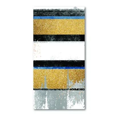 COURTSIDE MARKET Blue & Gold Panel Canvas
