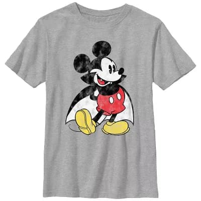 Disney's Mickey Mouse Vampire Costume Boys 6-20 Graphic Tee