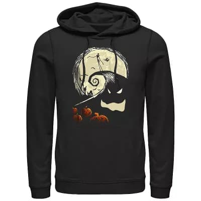 Disney's The Nightmare Before Christmas Jack On Oogie Boogie Hill Men's Graphic Hoodie
