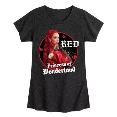 Disney's Descendants 4 Girls 7-16 Red Princess Of Wonderland
