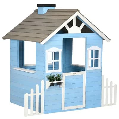 Spacious Kids' Playhouse with Fun Interactive Features