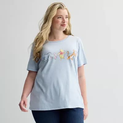 Plus Size Disney's Winnie the Pooh & Friends Graphic Tee