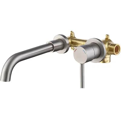 Stylish Modern High-Quality Wall MountedFaucet for Bathroom Sink and Bathtub
