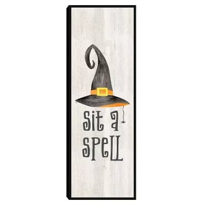 Masterpiece Sit A Spell Canvas Wall Art