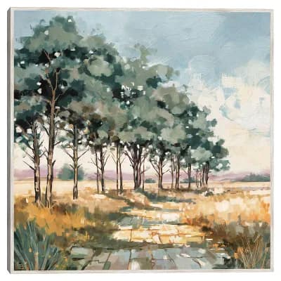 Masterpiece Late Summer Path Framed Wall Art