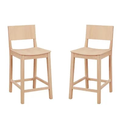 Linon Devin 2 pc Counter Stool Set