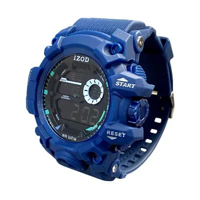 IZOD Men's 56mm Blue Digital Watch - IZO7011KL