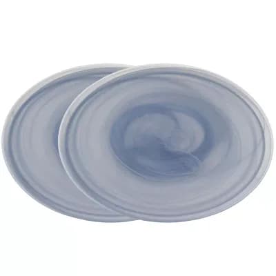 Set of 2 - Handmade Centrifuge Glass Plate With Modern and Stylish Dinnerware