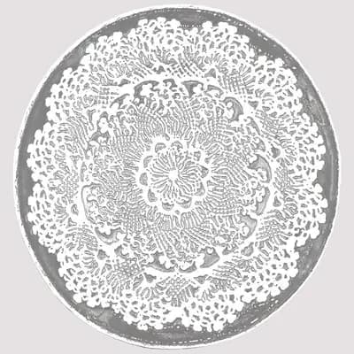1 pc 7 Inch Glass Canape Plate Decorative Accent Plate for Parties and Events