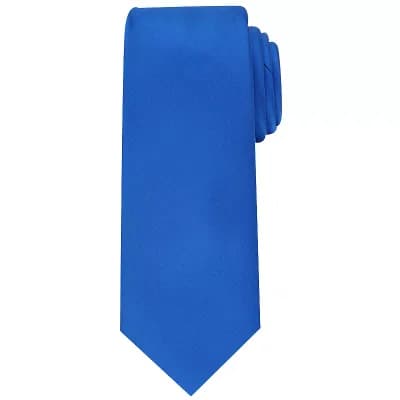 Men's Bespoke Solid Sateen Slim Tie
