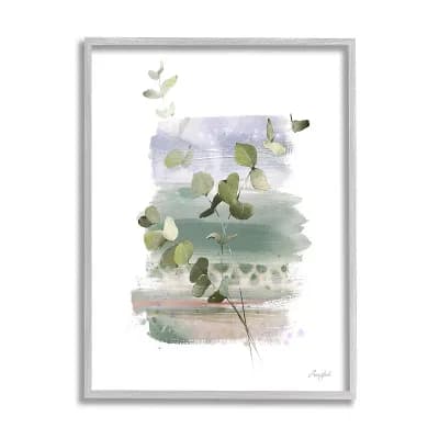 Stupell Home Decor Eucalyptus Herb Painting Wall Decor