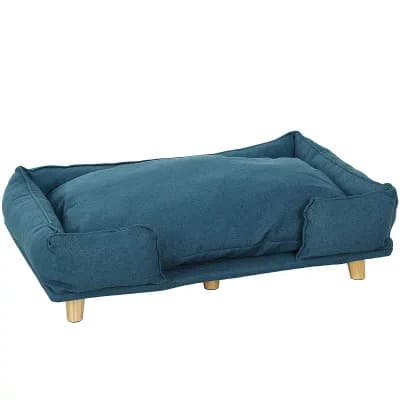 PawHut Raised Dog Couch with Cushion for Large-Sized Dogs