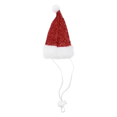 Eye-catching Pet Headwear for Christmas 5.12"x2.76" Red 1 pc